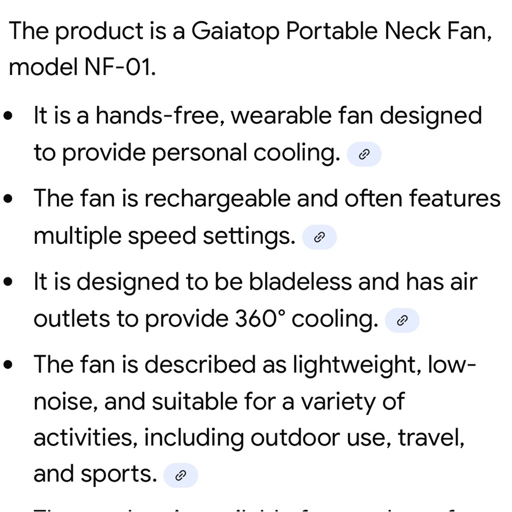 NEW Portable Neck Fan - Picture 6 of 11